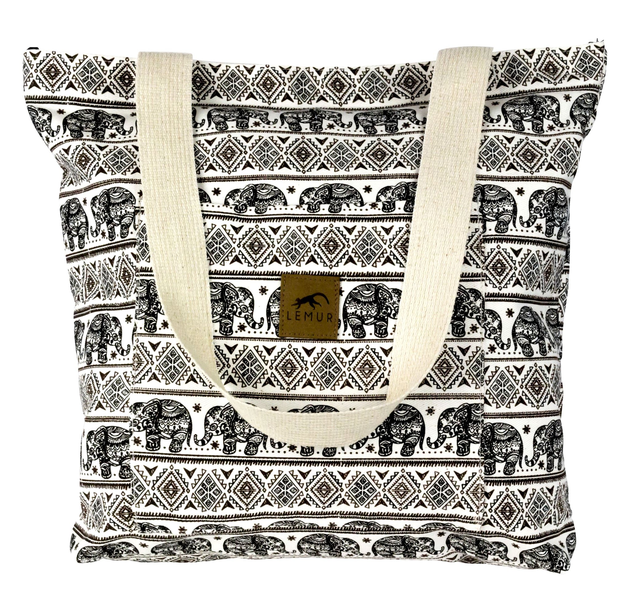 Elephants Shopping Tote Bag