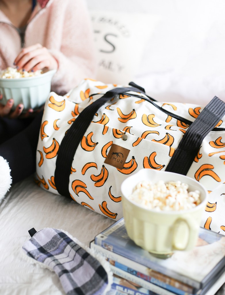 Bananas Canvas Duffel Bag