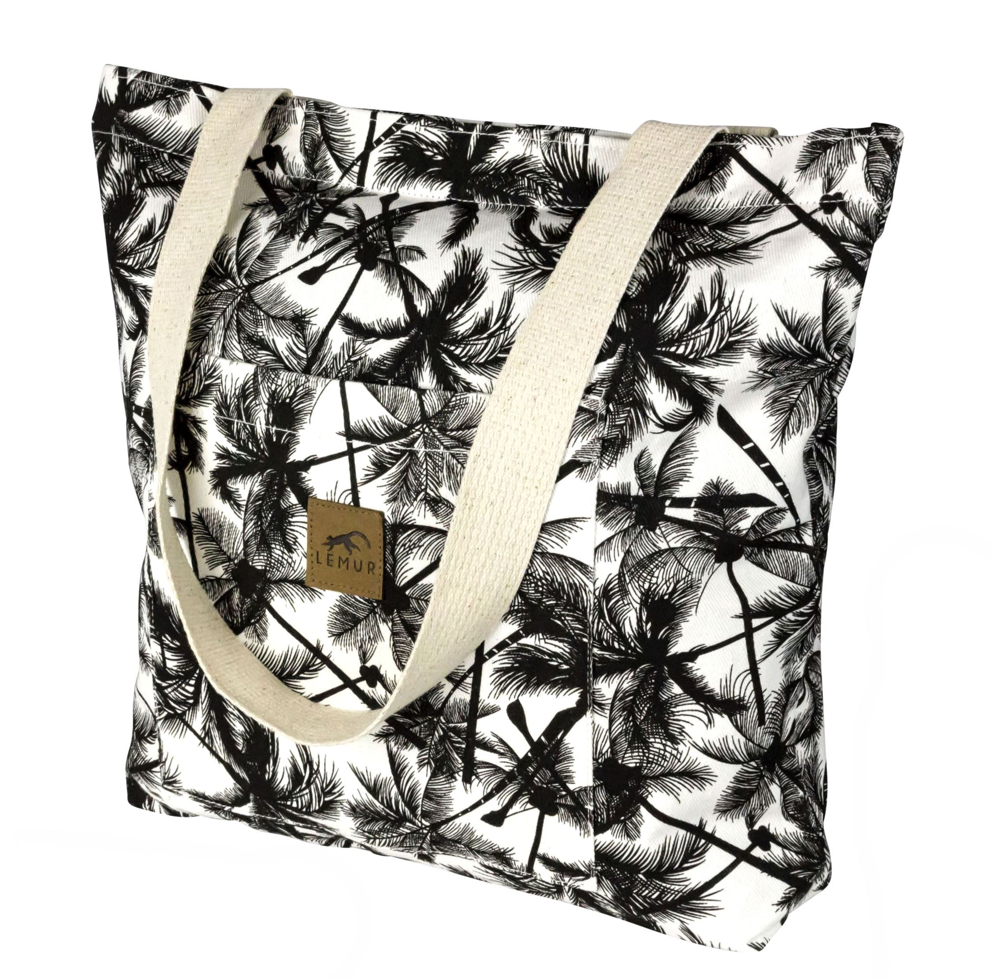 Tropical Palm Shopping Tote Bag