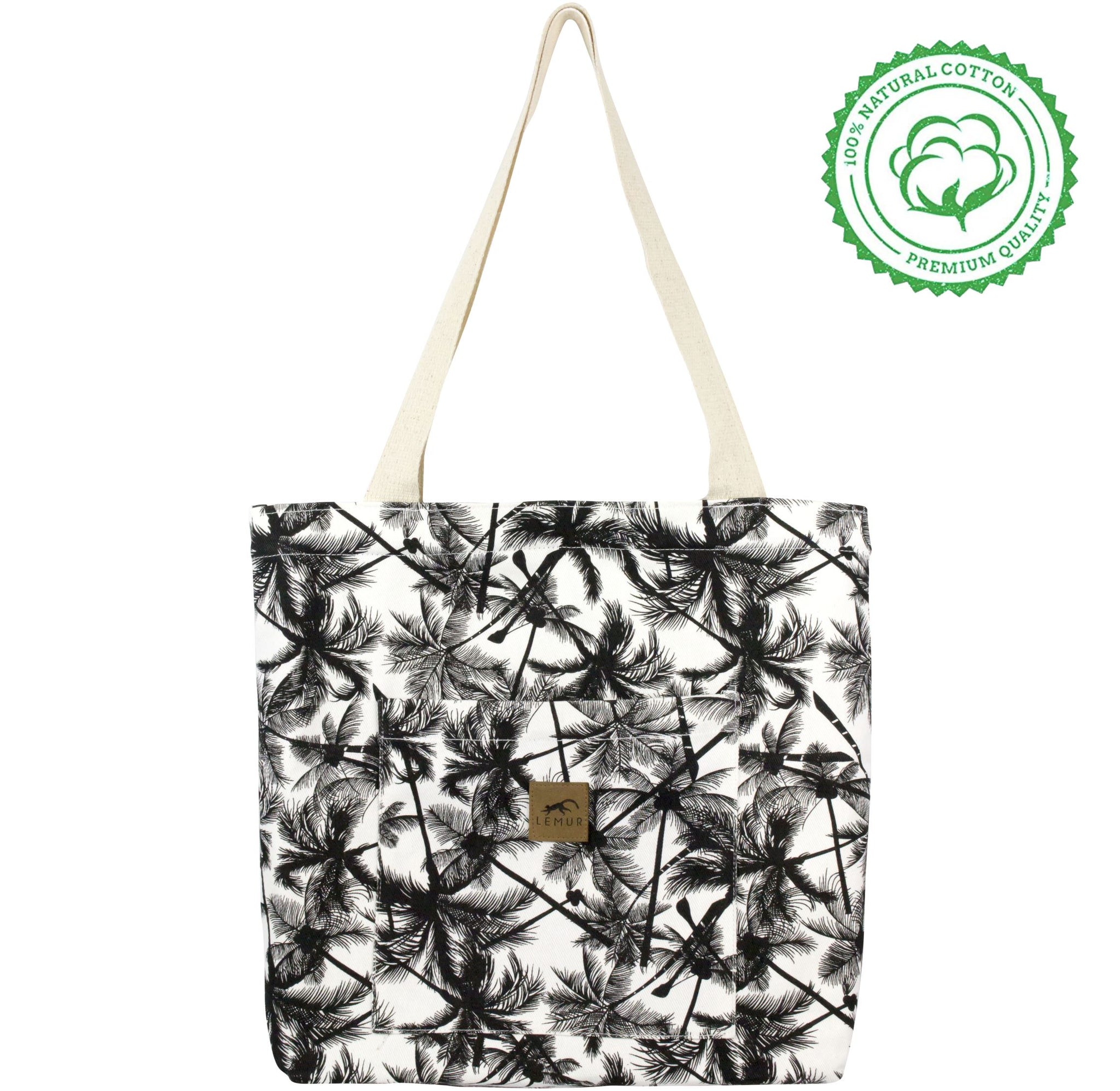 Tropical Palm Shopping Tote Bag