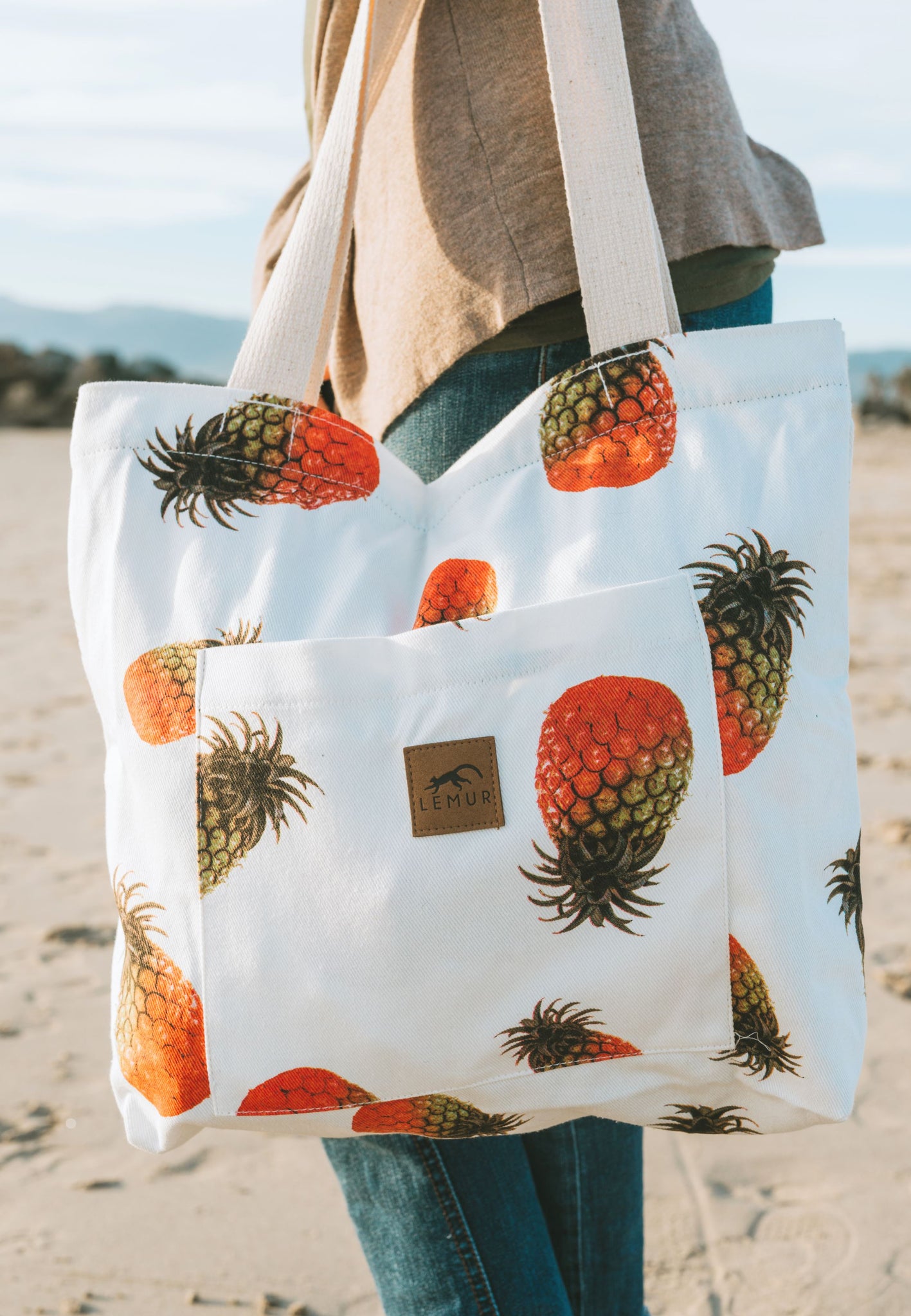 Pineapples Shopping Tote Bag