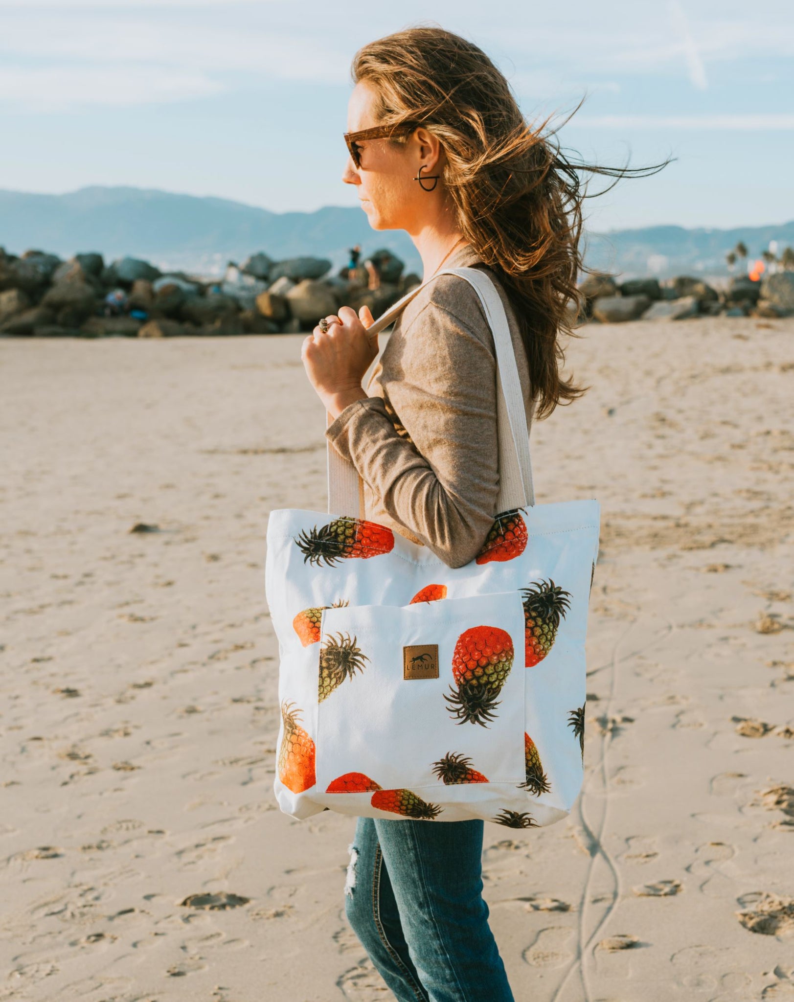 Pineapples Shopping Tote Bag